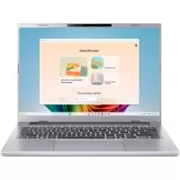 Notebook Acer Aspire A14-53M, 14" WUXGA OLED, Intel Core Ultra 7 256V, RAM 16GB, SSD 1TB, No OS, Pure Silver
