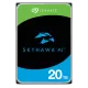 Hard Disk Desktop Seagate SkyHawk AI, 20TB, 7200rpm, 512MB, SATA III