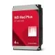 Hard Disk Desktop Western Digital WD Red Plus NAS, 4TB, 5400RPM, 256MB, SATA III