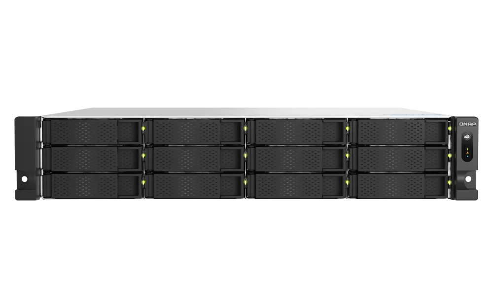 NAS Qnap TS-H1277AXU-RP-R7-32G  4xGigabit  12-bay  32GB RAM  fara HDD-uri