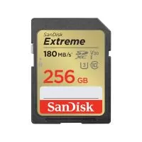 Card de memorie SanDisk Extreme, SDXC, 256GB, Class 10, UHS-I, V30