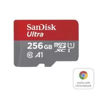 Card de memorie SanDisk Ultra pentru Chromebook, Micro SDXC, 256GB, Class 10, UHS-I