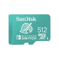 Card de memorie SanDisk pentru Nintendo Switch, Micro SDXC, 512GB, UHS-I