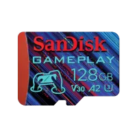 Card de memorie SanDisk GamePlay pentru Mobile si Handheld Console, Micro SDXC, 128GB, UHS-I, V30, A2