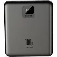 Baterie Portabila Canyon PB-2008, 20000mAh, Dark Grey