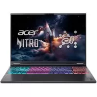 Notebook Acer Nitro 16S AN16S-61, 16" WQXGA 180Hz, AMD Ryzen AI 9 365, RTX 5070-8GB, RAM 32GB, SSD 1TB, No OS, Obsidian Black