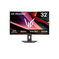 Monitor LED LG UltraGear 32G600A-B, 31.5", Curbat, QHD, 180Hz, 1ms, Black