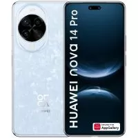 Telefon Mobil Huawei Nova 14 Pro, 512GB Flash, 12GB RAM, Dual SIM, Crystal Blue