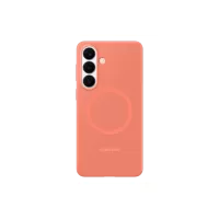 Husa Samsung Silicone Magnet Case pentru Galaxy S26 Plus, Coralred
