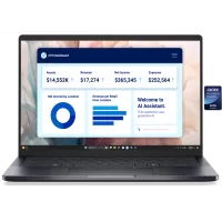Notebook Dell Pro 14 Premium PA14250, 14" QHD+ OLED Touch, Intel Core Ultra 7 268V, RAM 32GB, SSD 1TB, FPR, Windows 11 Pro, ProSpt