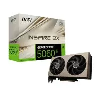 Placa Video MSI GeForce RTX 5060 Ti 16G INSPIRE 2X OC, 16GB GDDR7, 128 biti