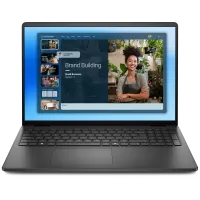 Notebook Dell 16 DC16250 Plastic, 16" Full HD+ 300nits, Intel Core 7 150U, RAM 16GB, SSD 1TB, FPR, Windows 11 Pro, Carbon Black, NBD