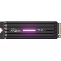 SSD Micron Crucial T710, 2TB, M.2 2280, PCIe 5.0, NVMe, Heatsink