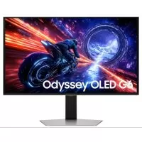 Monitor OLED Samsung Odyssey G6 LS27FG602SUXEN 27", QHD, 500Mz, 0.03ms, Argintiu