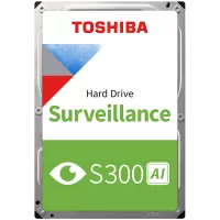 Hard Disk Desktop Toshiba S300 AI Surveillance, 8TB, 7200RPM, 512MB