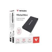 SSD Verbatim Metal Mini, 512GB, USB 3.2