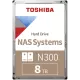 Hard Disk Desktop Toshiba N300 NAS, 8TB, 7200RPM, SATA