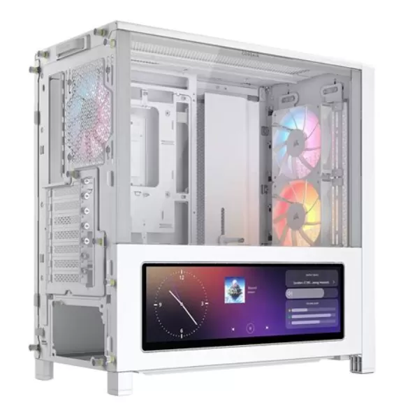 Carcasa Pc Corsair FRAME 4000D LCD RS ARGB White