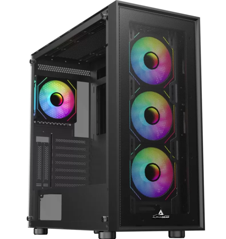 Carcasa Pc Alphagear Juggernaut ARGB Black