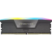 Memorie Desktop Corsair Vengeance RGB Grey, 16GB DDR5, 6000MHz, CL38