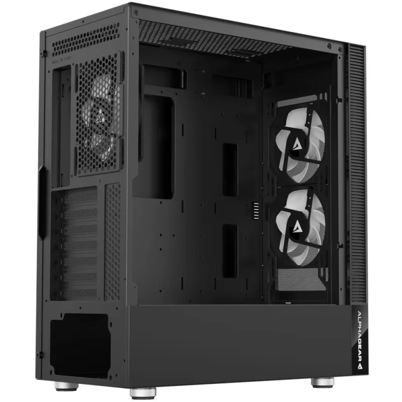 Carcasa Pc ALPHAGEAR Tempest Mesh ARGB Black