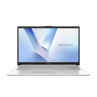 Notebook Asus VivoBook Go E1504TA, 15.6" Full HD 60Hz 250nits, Intel N150, RAM 8GB, UFS 256GB, No OS, Cool Silver