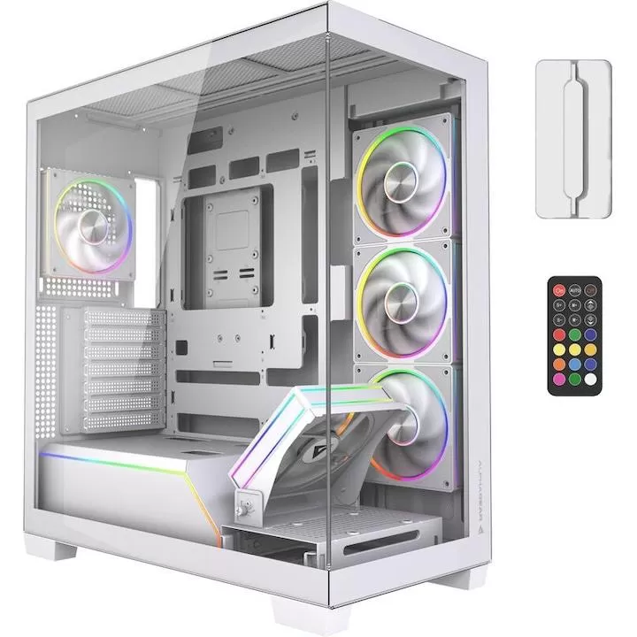 Carcasa Pc ALPHAGEAR Trickster RGB White