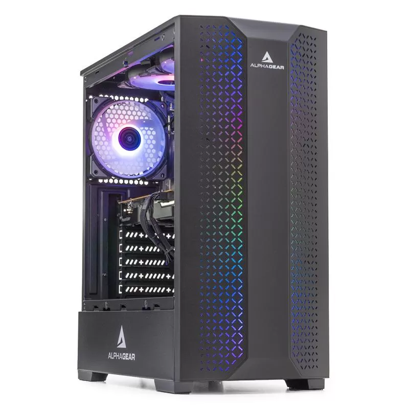 Carcasa Pc ALPHAGEAR Trickster RGB Black