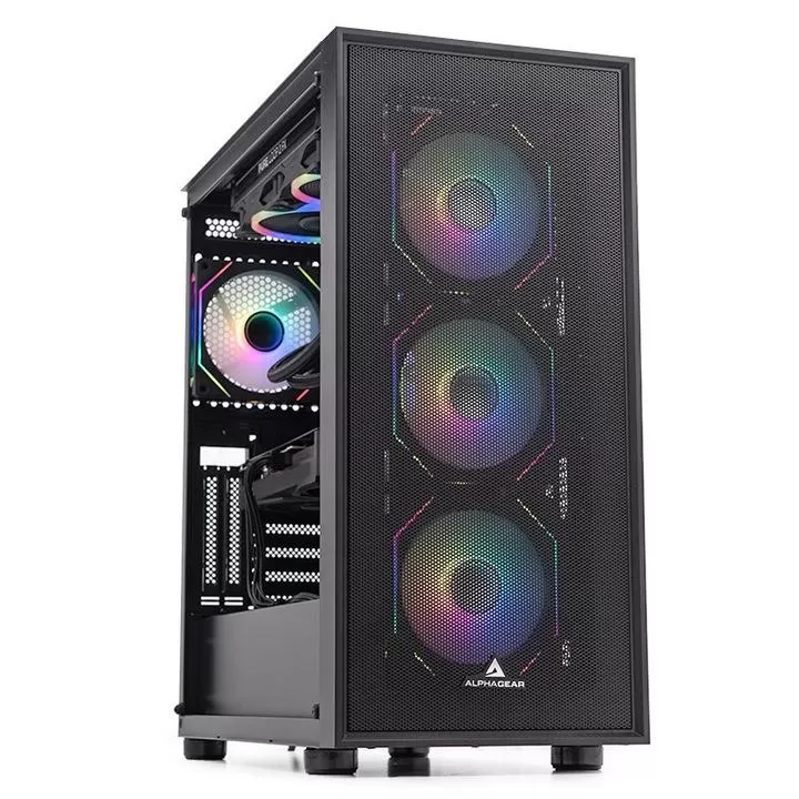 Carcasa Alphagear Monarch RGB Black