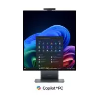 Sistem All-In-One Lenovo ThinkCentre X AIO, 27.6" QHD, Intel Core Ultra 5 325, RAM 16GB, SSD 1TB, Windows 11 Pro, Thunder Grey