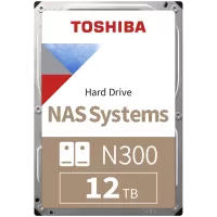 Hard Disk Desktop Toshiba N300 NAS, 12TB, 7200RPM, 512MB, SATA