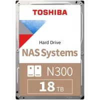Hard Disk Desktop Toshiba N300 NAS, 18TB, 7200RPM, 1024MB, SATA