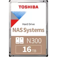 Hard Disk Desktop Toshiba N300 NAS, 16TB, 7200RPM, 1024MB, SATA