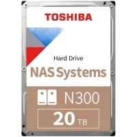 Hard Disk Desktop Toshiba N300 NAS, 20TB, 7200RPM, 1024MB, SATA