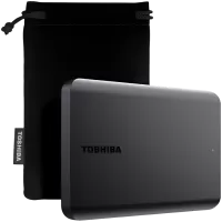 Hard Disk Extern Toshiba Canvio Basics Exclusive, 2TB, USB 3.2