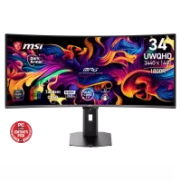 Monitor QD-OLED MSI MPG 341CQR QD-OLED X36, 34", Curbat, UWQHD, 360Hz, 0.03ms, Black