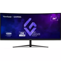 Monitor LED Viewsonic VX3418C-2K, 34", Curbat, UWQHD, 180Hz, 1ms, Black