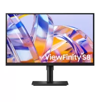 Monitor LED Samsung ViewFinity S8 S80UH LS27H800UAUXEN, 27", 4K Ultra HD, 60Hz, 5ms, Black