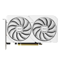 Placa Video ASUS Dual GeForce RX 9060 XT White Edition, 16GB GDDR6, 128 biti