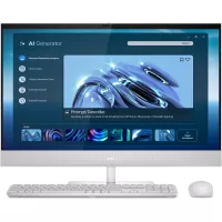 Sistem All-In-One Dell EC27260, 27" Full HD Touch, Intel Core Ultra 7 355, RAM 16GB, SSD 512GB, Windows 11 Pro, BOS