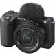 Aparat foto mirrorless Sony Camera ZV-E10 II (ZVE10M2KB) pentru vlogging, 26 Mpx, Black