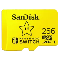 Card de memorie Sandisk pentru Nintendo Switch, Micro SDXC, 256GB, UHS-1