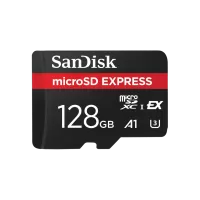 Card de memorie Sandisk microSD Express, 128GB, PCIe® 3.1 NVMe