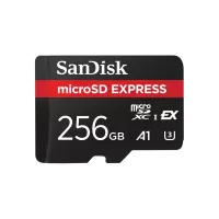 Card de memorie Sandisk microSD Express, 256GB, PCIe® 3.1 NVMe