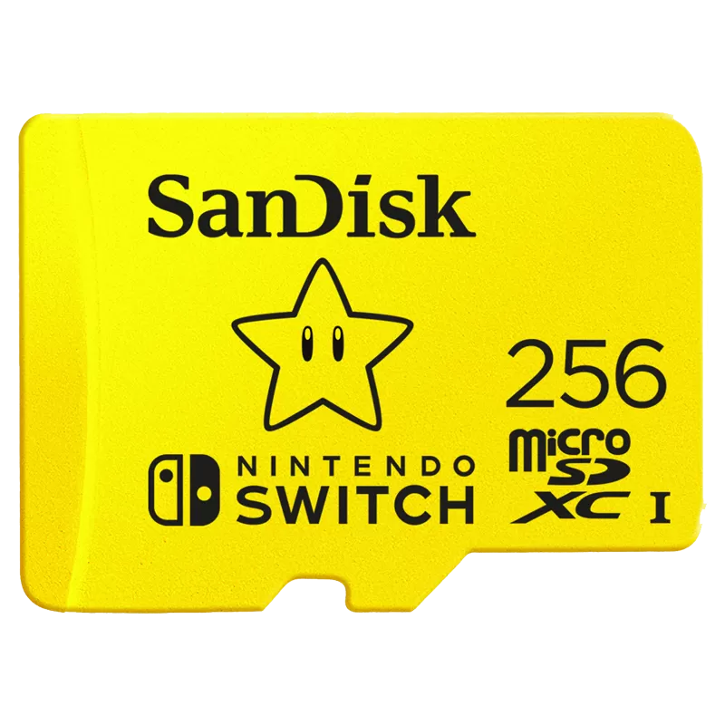 Card de memorie Sandisk pentru Nintendo Switch Micro SDXC 256GB UHS-1