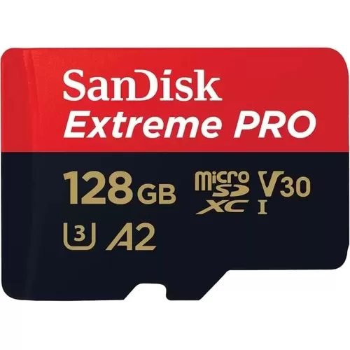 Card de memorie Sandisk Extreme Pro  MicroSDXC 128GB + Adaptor SD