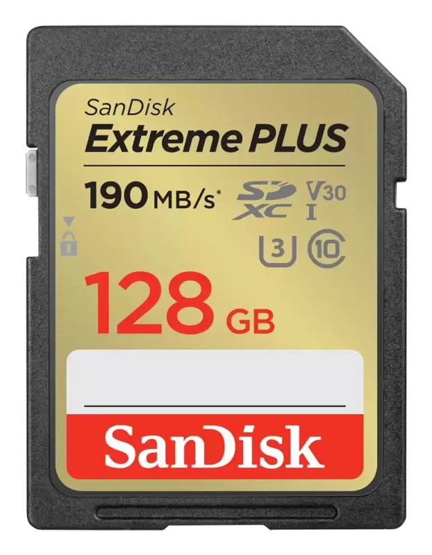 Card de memorie Sandisk Extreme Plus SDXC 128GB UHS-I