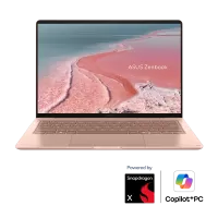 Ultrabook Asus ZenBook UX3480KA, 14" WUXGA OLED, AMD Ryzen AI 7 345, RAM 16GB, SSD 512GB, Windows 11 Home, Komodo Coral, fara incarcator