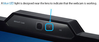 A blue LED light is designed near the lens to indicate that the webcam is working blue-LED-light.jpg