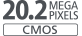 CMOS de 20,2 megapixeli